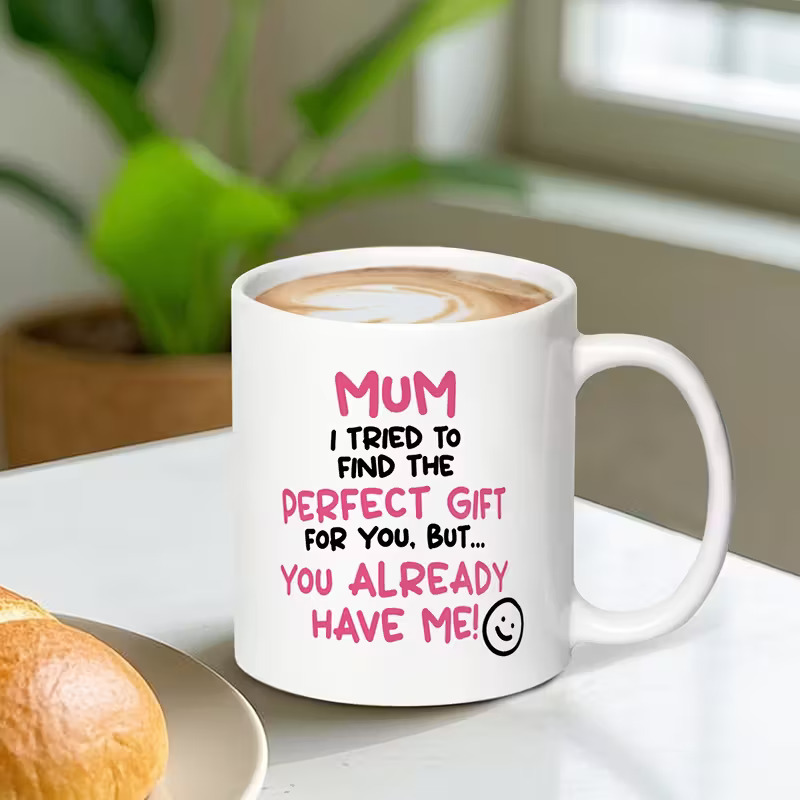Coffee Tea Font - 1 шт. Забавная кружка для мамы