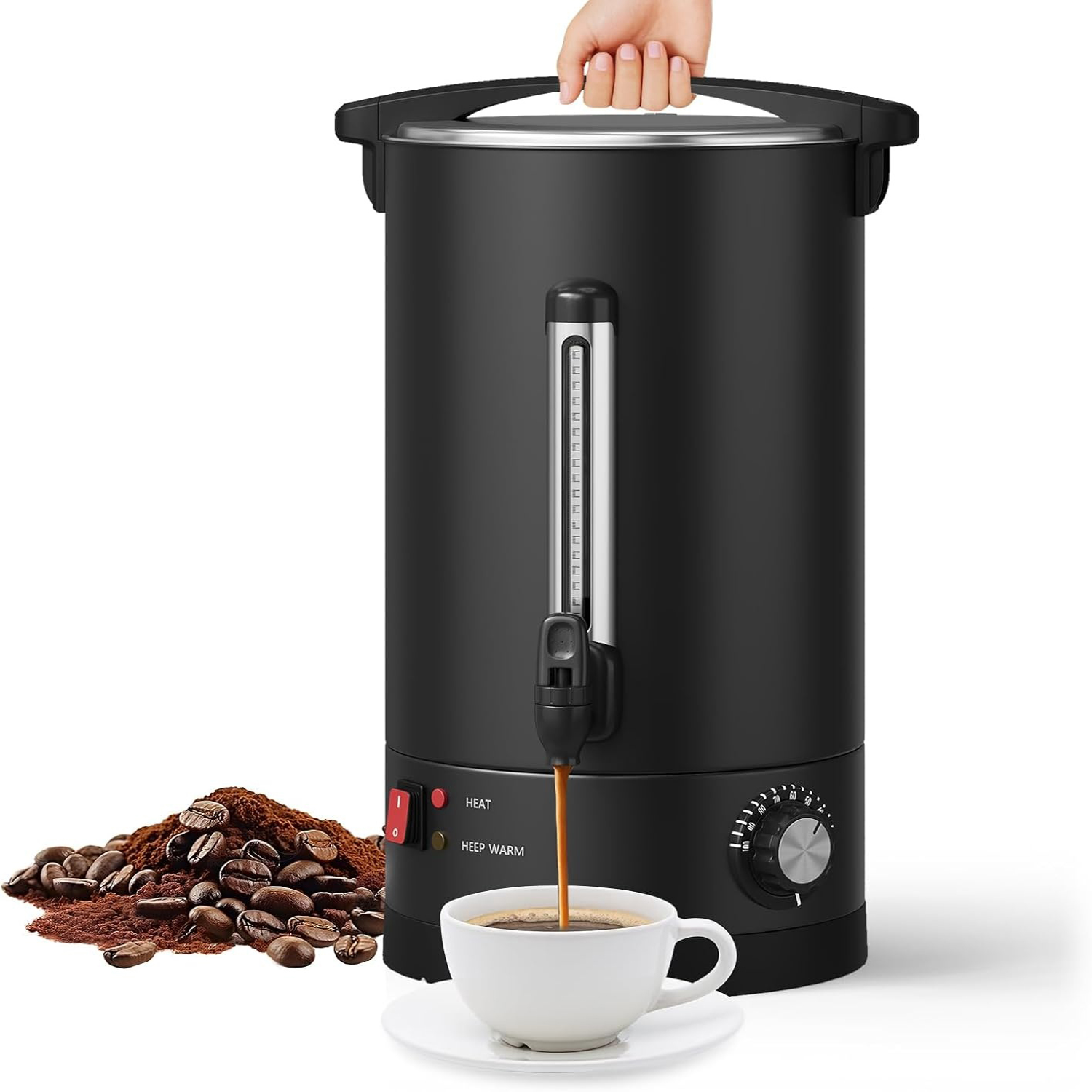 Coffee Tea Urn - Кофейный диспенсер на 14/16 чашек, коммерческий