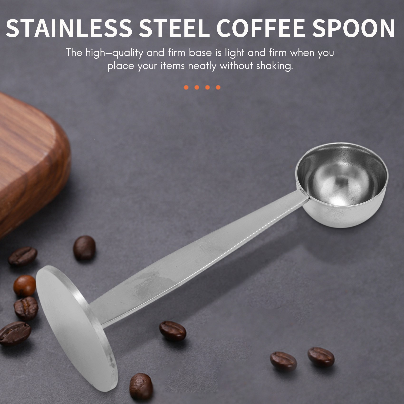 Coffee Tea Stand - A21Q - Ложка-тампер для кофе из