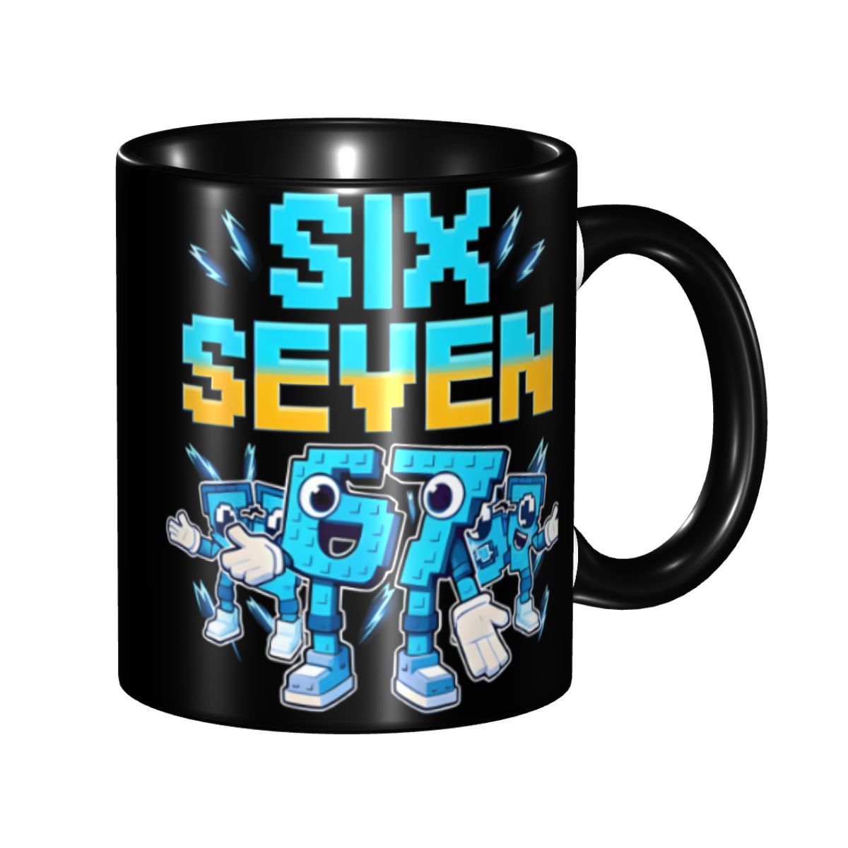 Coffee Tea Gift - 67 Six Seven 6-7 Забавные итальянские