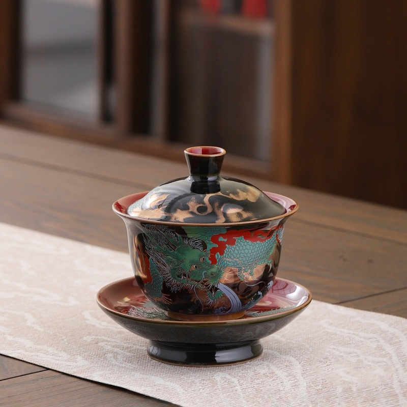 Gongfu Tea Set - Креативный ретро керамический набор гавайских чашек,