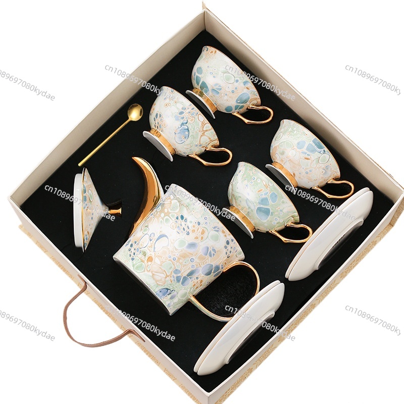 Coffee Tea Gift - Керамическая чашка для кофе, чайник, цветочный