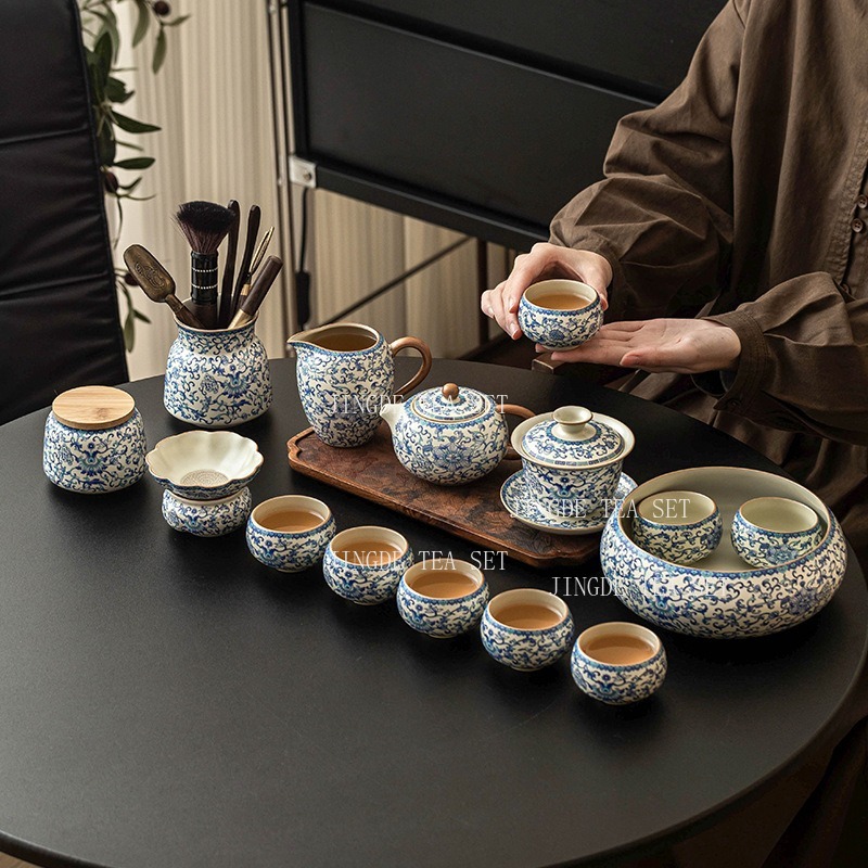 Gongfu Tea Set - Чайный набор Гунфу из керамики Ru