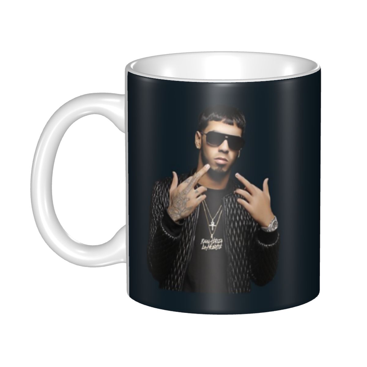 Coffee Tea Gift - Керамические кофейные кружки Anuel AA Rapper,