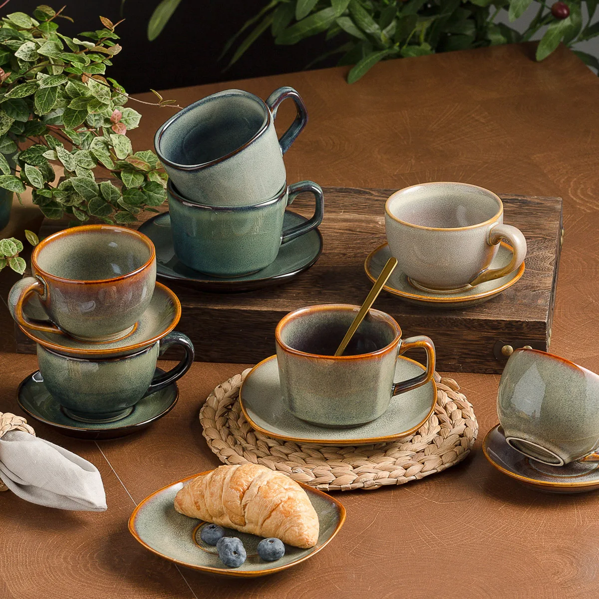 1 шт. 300 мл ретро-керамически – обзор и цена Coffee Tea Gardens