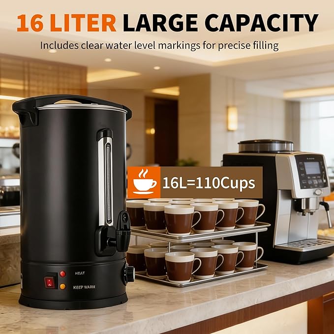 Кофейный диспенсер на 14/16 ча – обзор и цена Coffee Tea Urn
