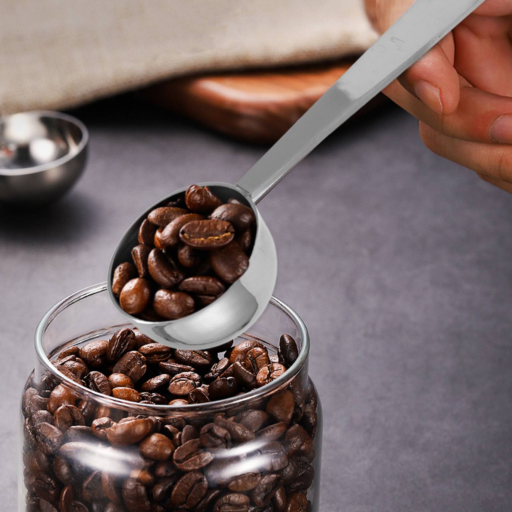A21Q - Ложка-тампер для кофе и – обзор и цена Coffee Tea Stand