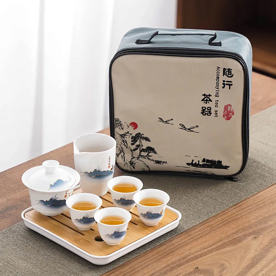 Керамический китайский чайный  – обзор и цена Gongfu Tea Set