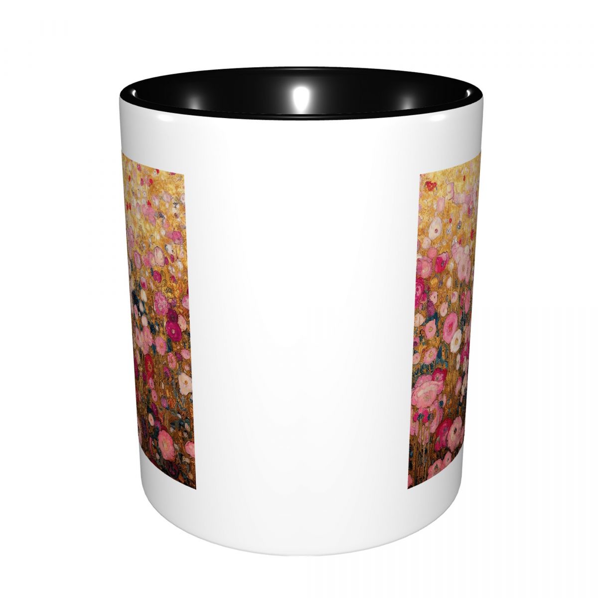 Кружка Gustav Klimt Pink Flowe – обзор и цена Coffee Tea Gardens
