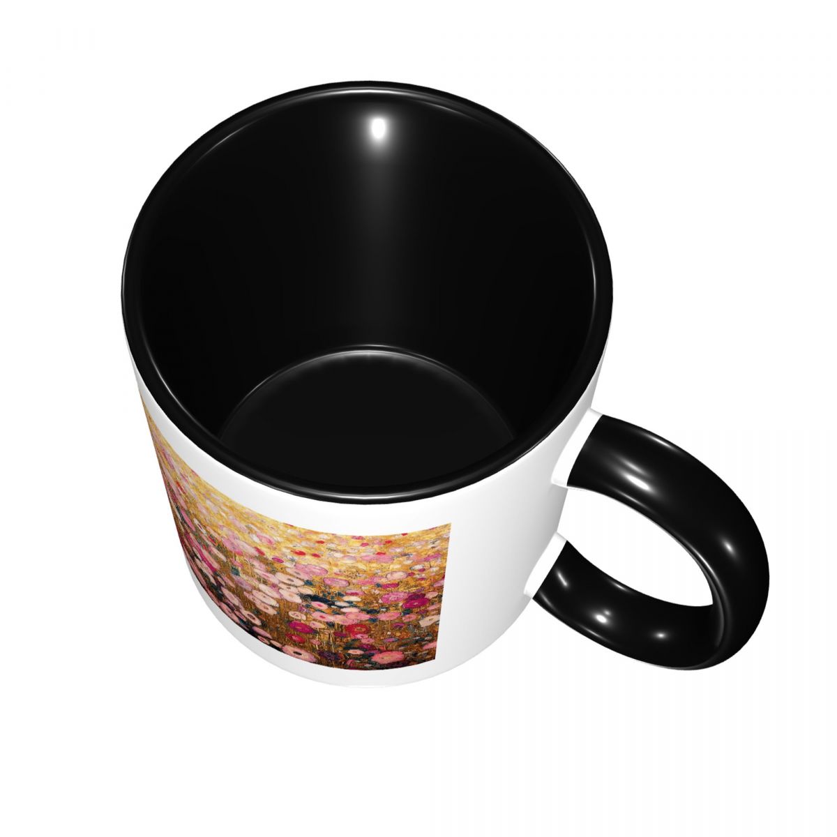 Кружка Gustav Klimt Pink Flowe – обзор и цена Coffee Tea Gardens