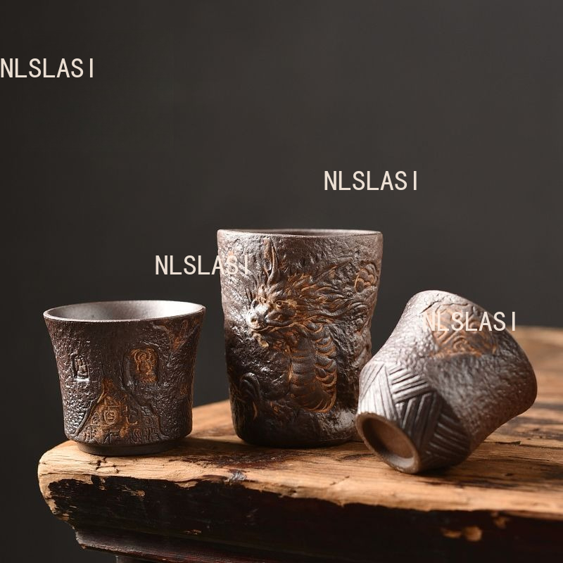 1 шт., чайная чашка с грубой к – обзор и цена Gongfu Tea Set