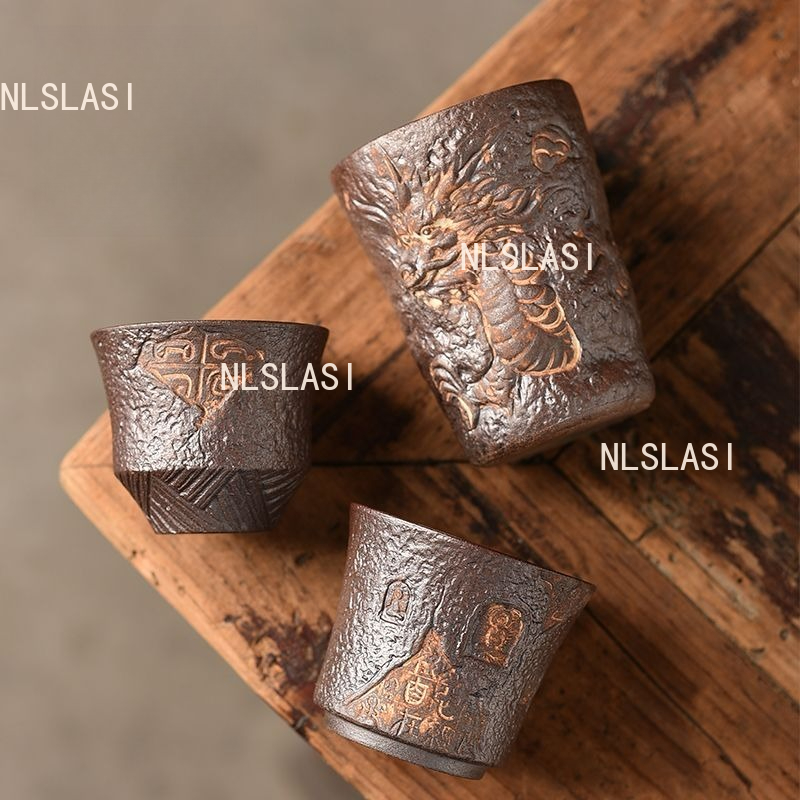 1 шт., чайная чашка с грубой к – обзор и цена Gongfu Tea Set
