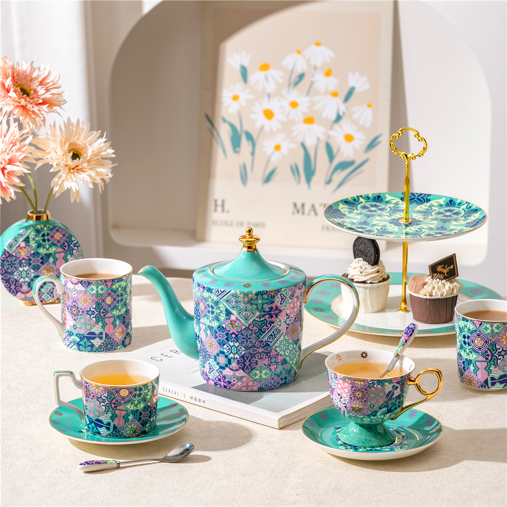 Кофейный набор из костяного фа – обзор и цена Coffee Tea Gardens