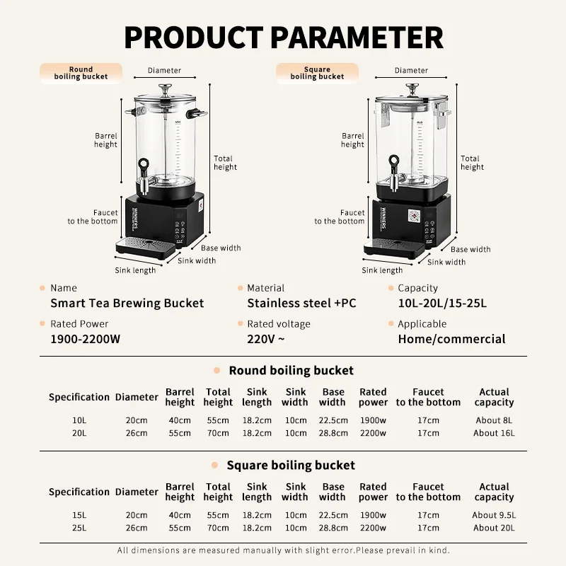 Новая функция: съемный электри – обзор и цена Coffee Tea Urn