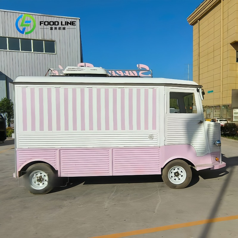 Мобильный электрический фургон – обзор и цена Coffee Tea Van