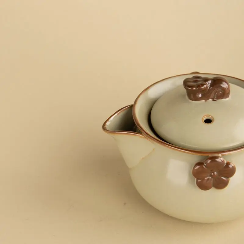 Чайный набор Ru Kiln: двухцвет – обзор и цена Gongfu Tea Set